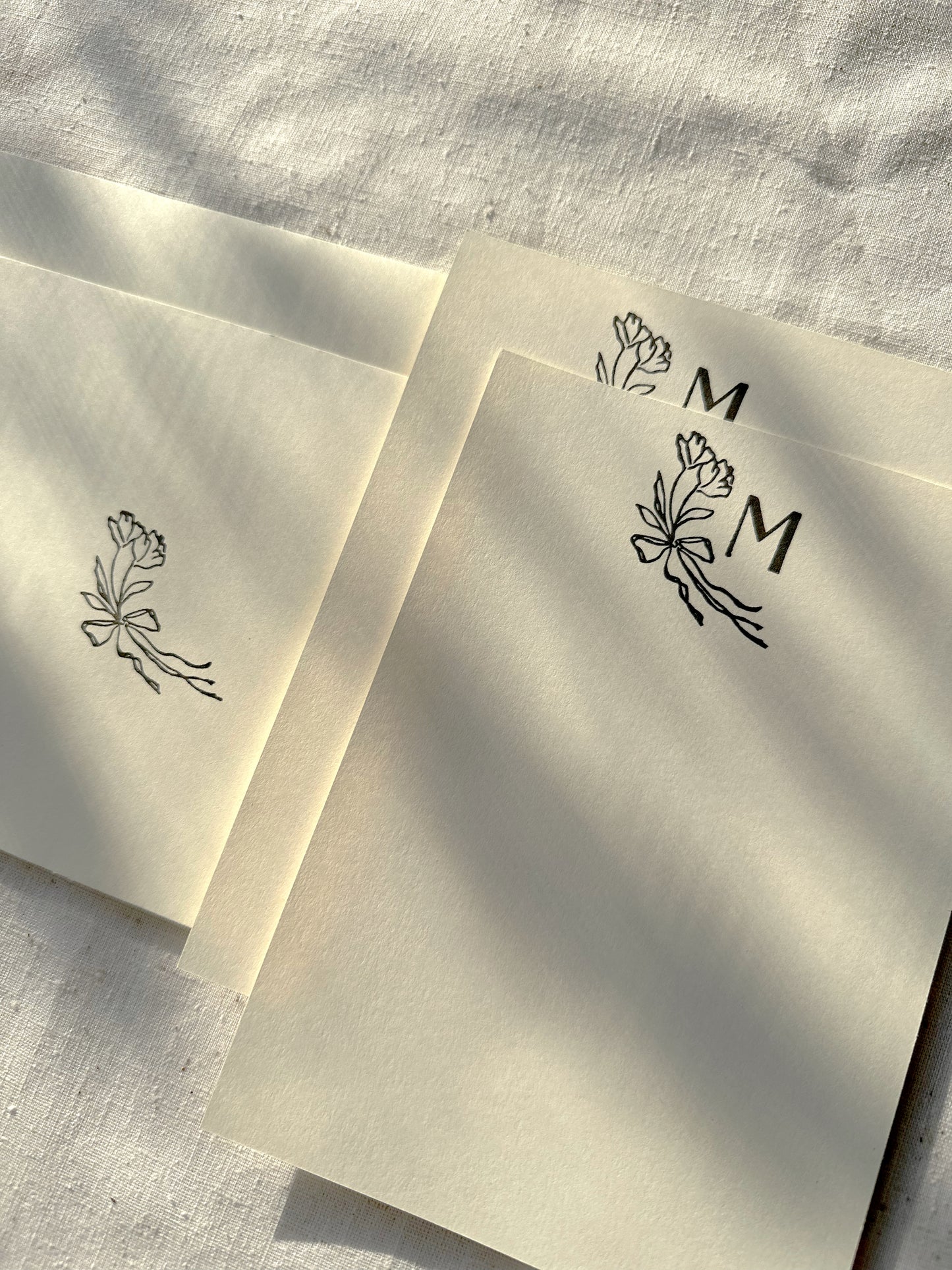 Custom Gift Set - Stationery, Art Print, Pearl Necklace, Dish