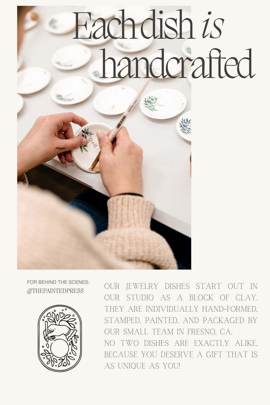Personalized Ring Dish | Monogram