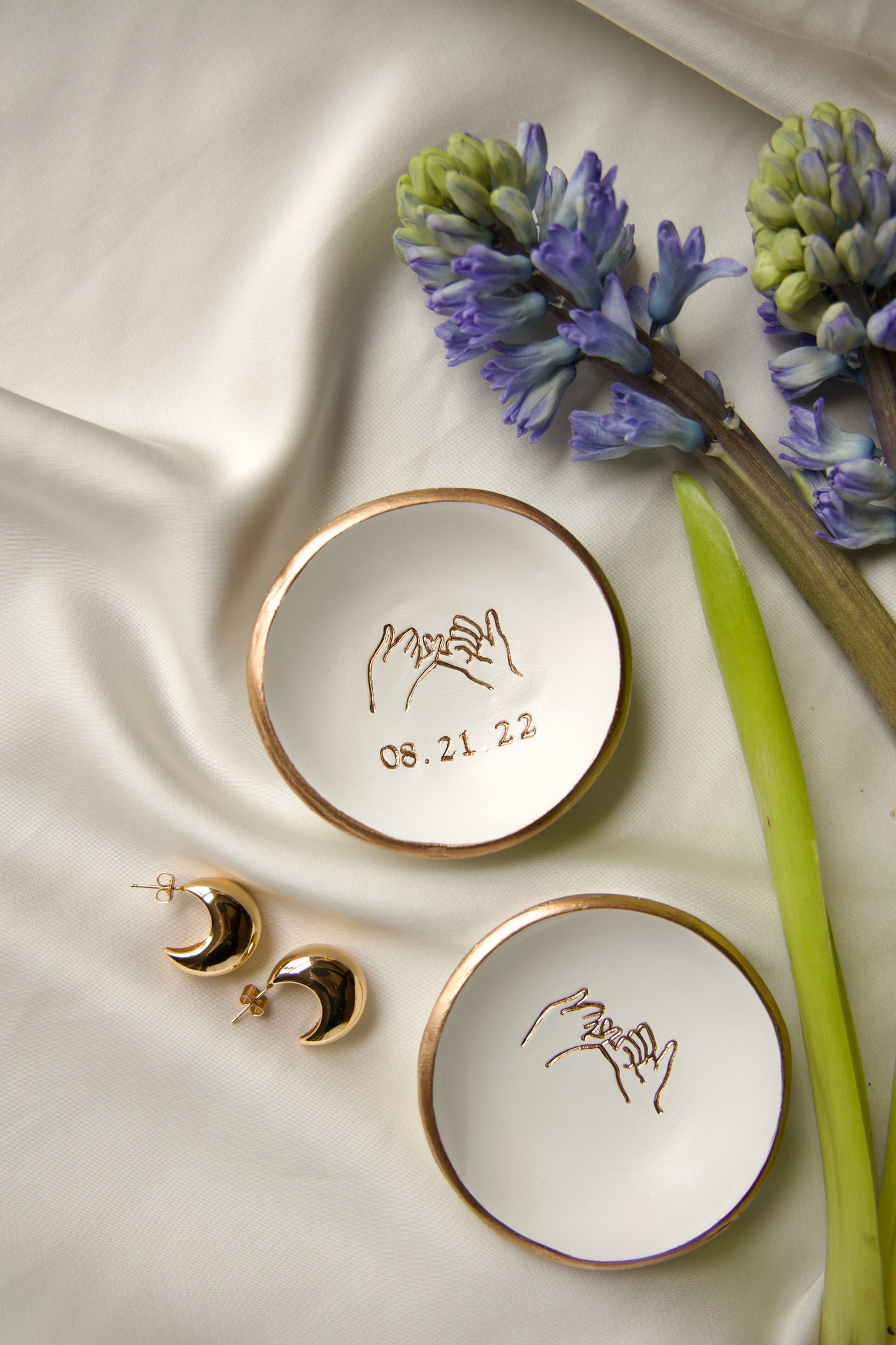 Personalized Ring Dish | Classic Pinky Promise