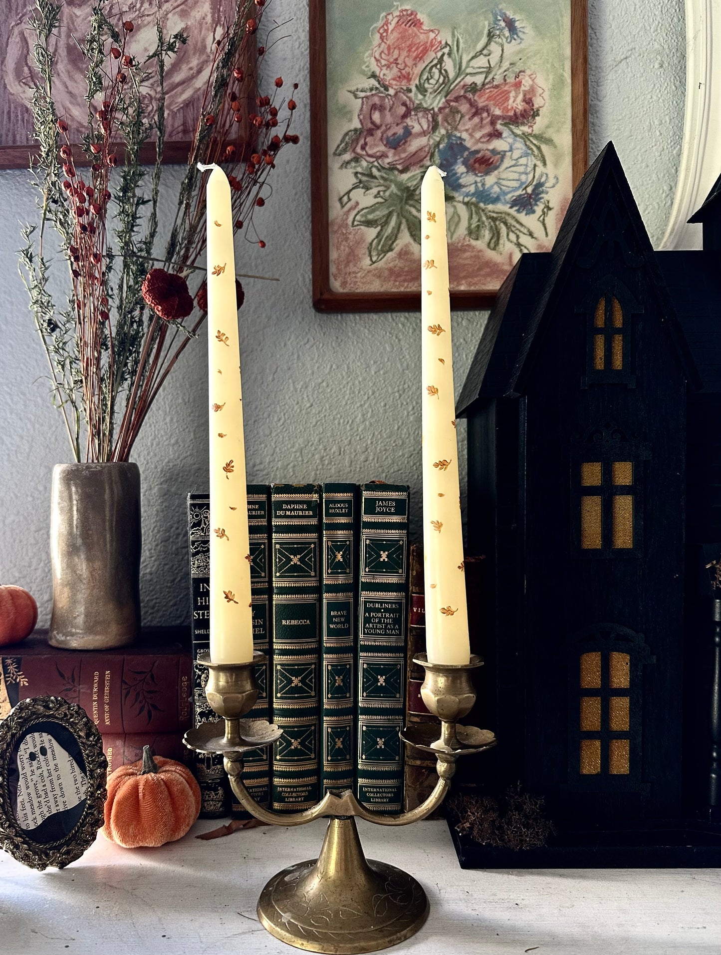 Falling Leaves Tapers