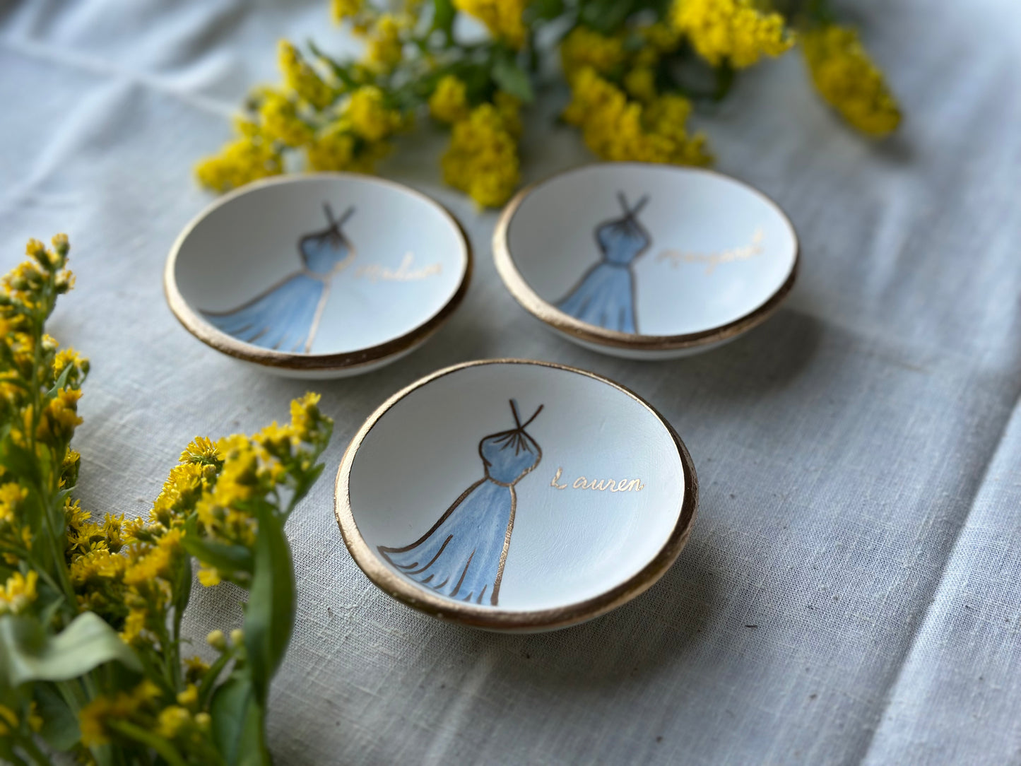 Personalized Ring Dish | Bridesmaid Dress