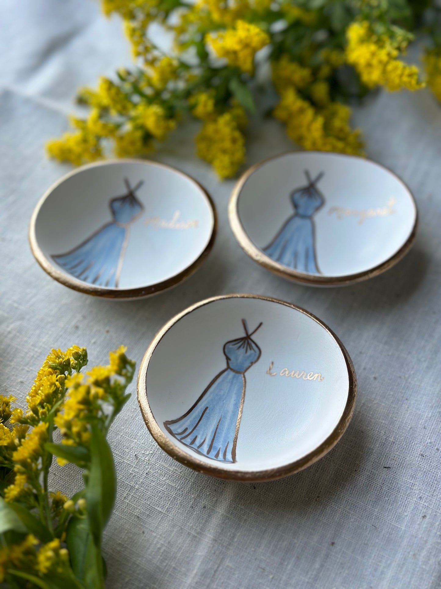 Personalized Ring Dish | Bridesmaid Dress