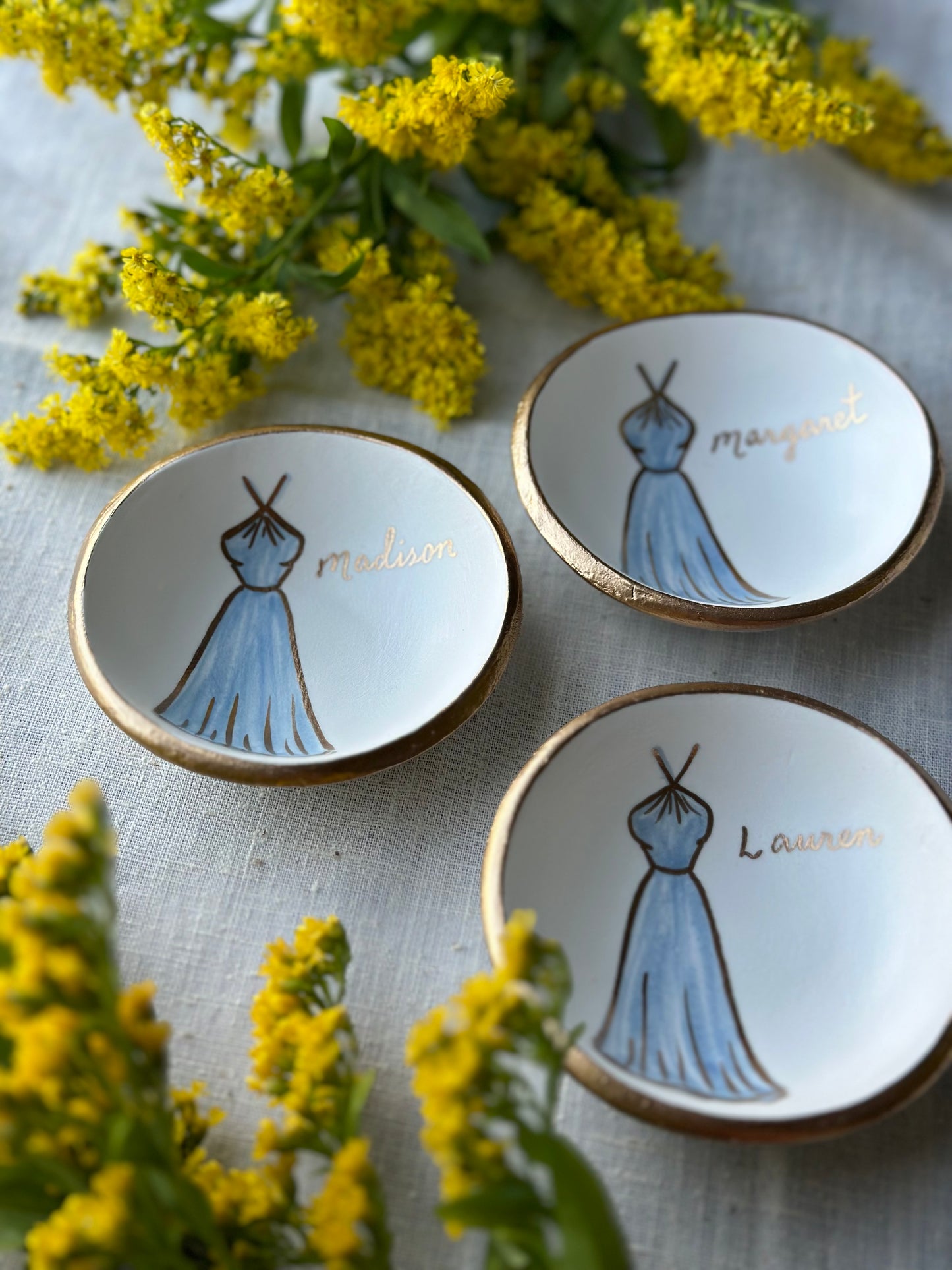 Personalized Ring Dish | Bridesmaid Dress