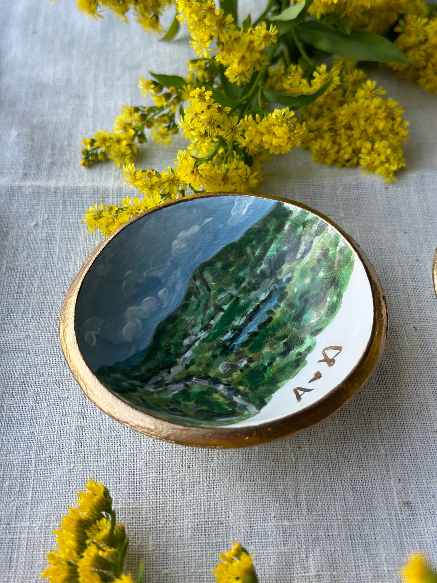 Personalized Ring Dish | Custom Illustration