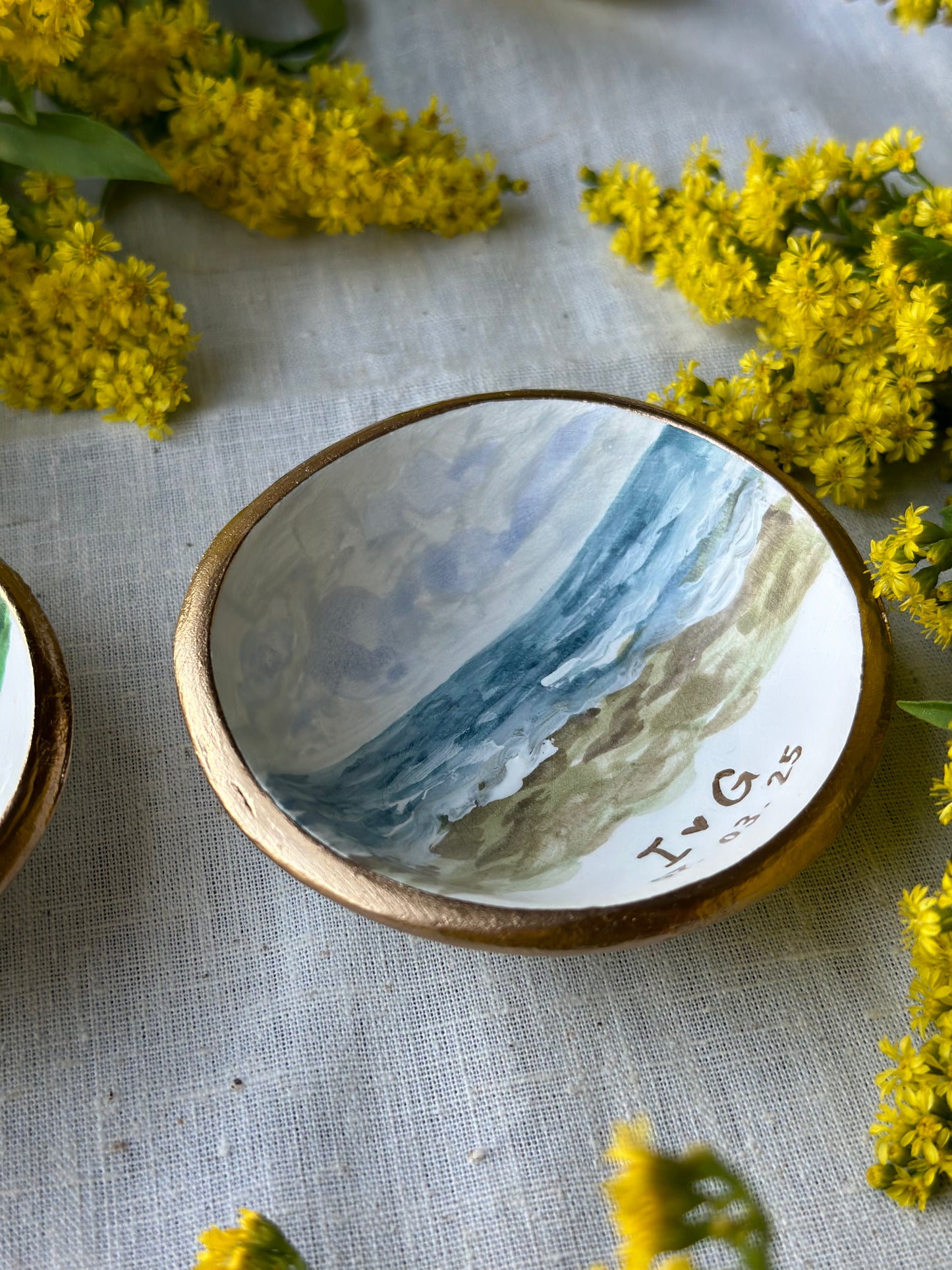 Personalized Ring Dish | Custom Illustration