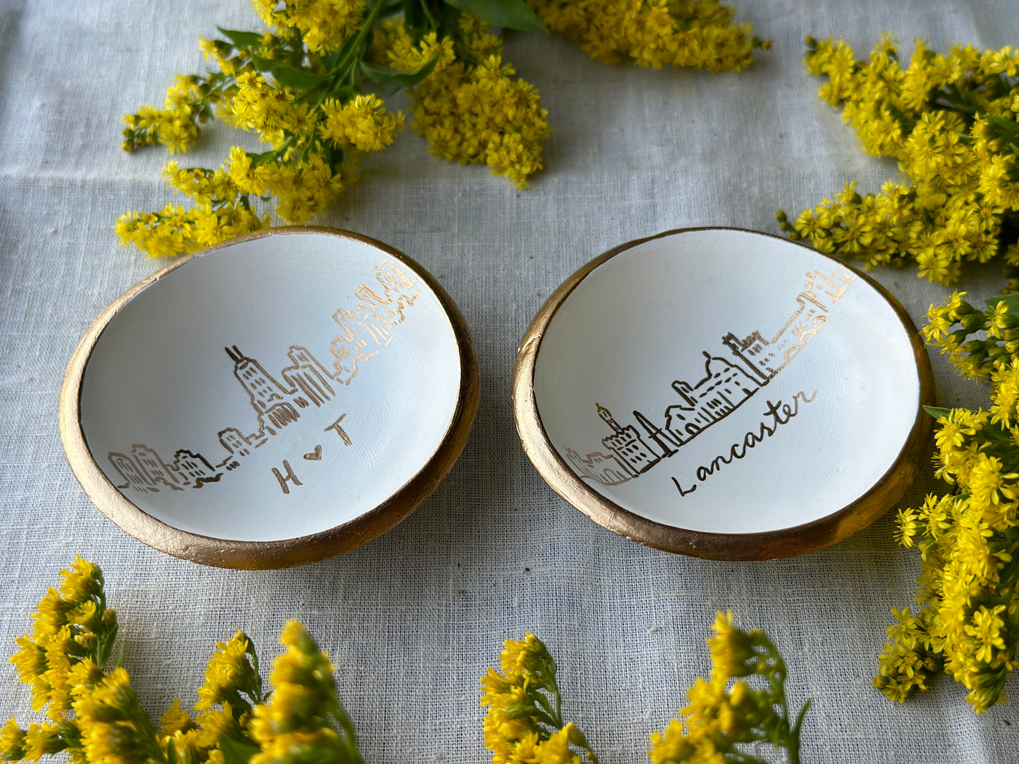 Personalized Ring Dish | Skylines & Buildings