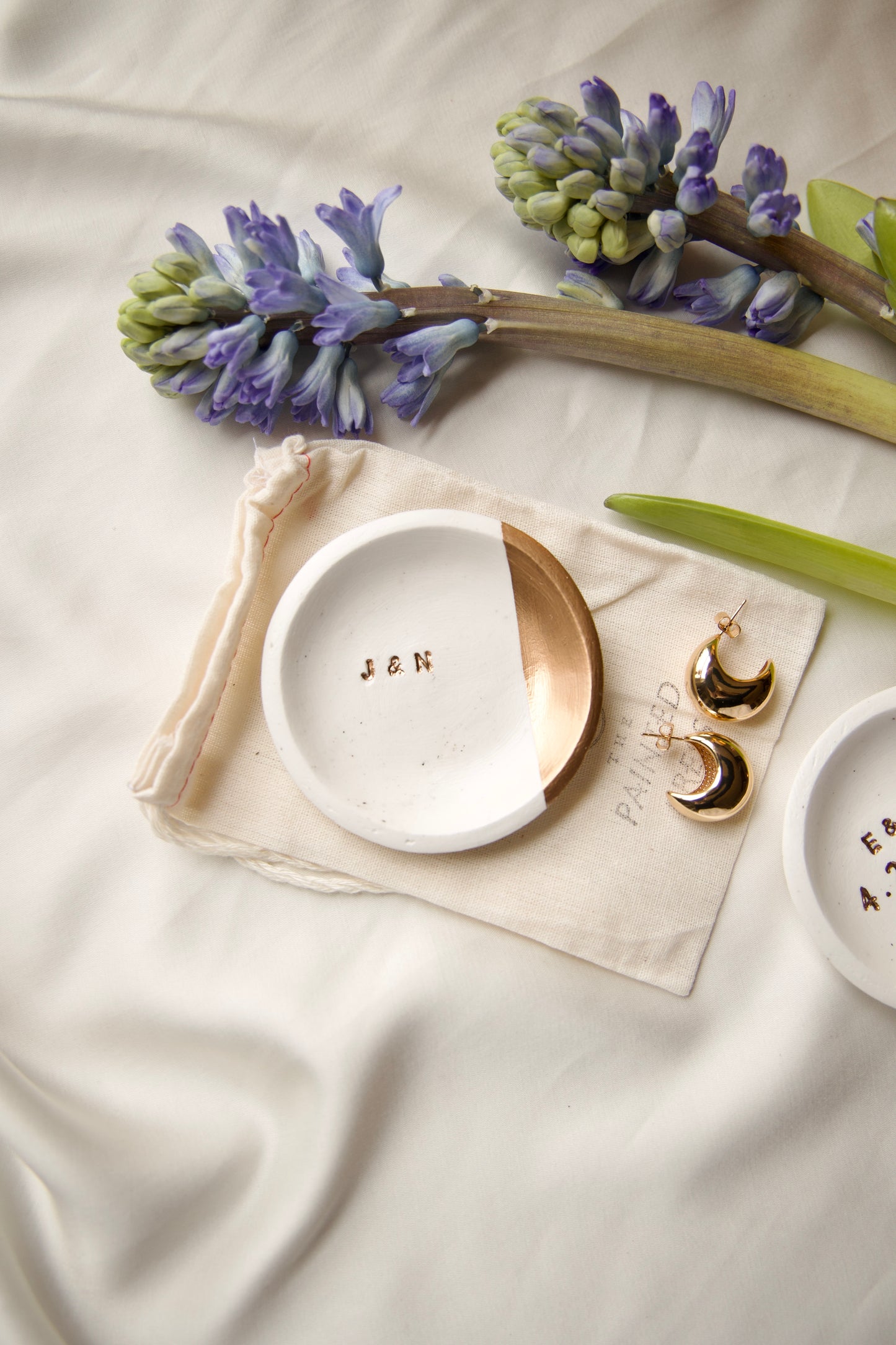Personalized Ring Dish | Speckled