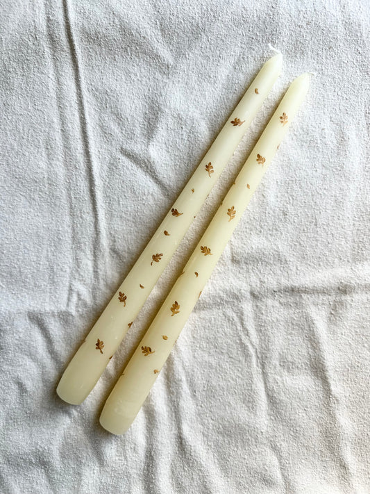 Falling Leaves Tapers