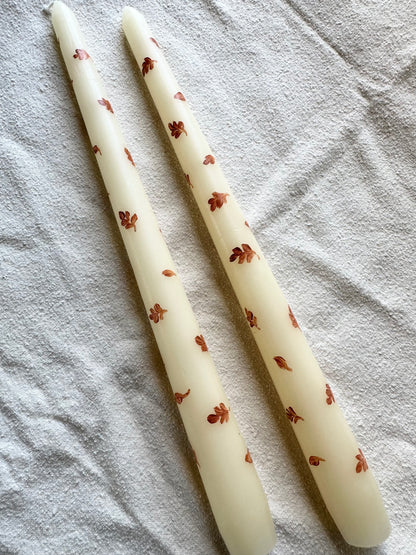 Falling Leaves Tapers