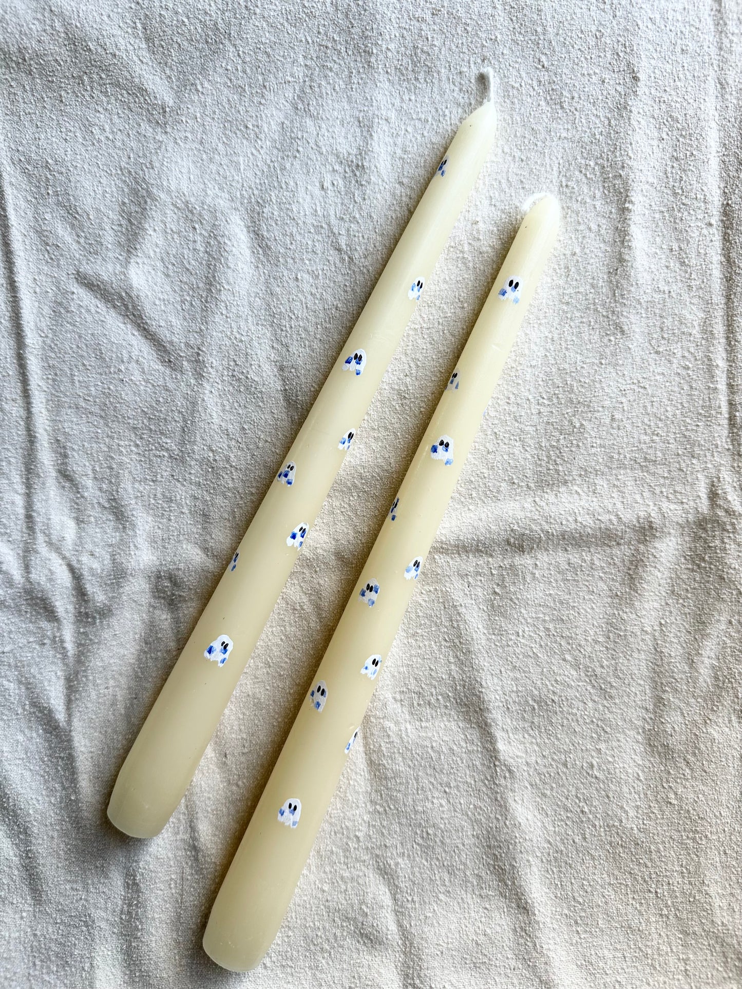 Quilted Ghosty Tapers