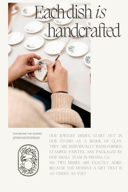 Personalized Ring Dish | Monogram