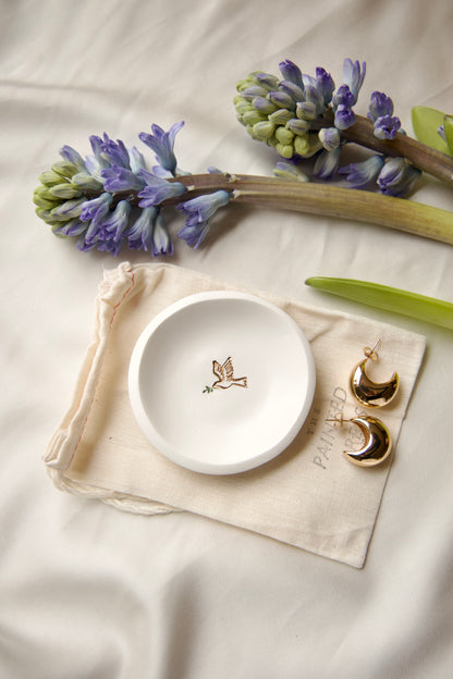 Personalized Ring Dish | Dove