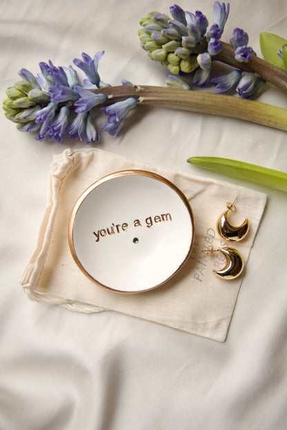 Personalized Ring Dish | You’re a Gem