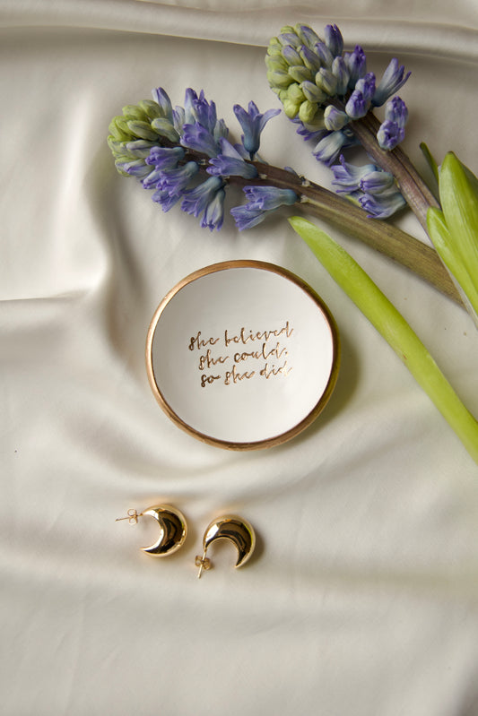 Ring Dish | She Believed She Could so She Did