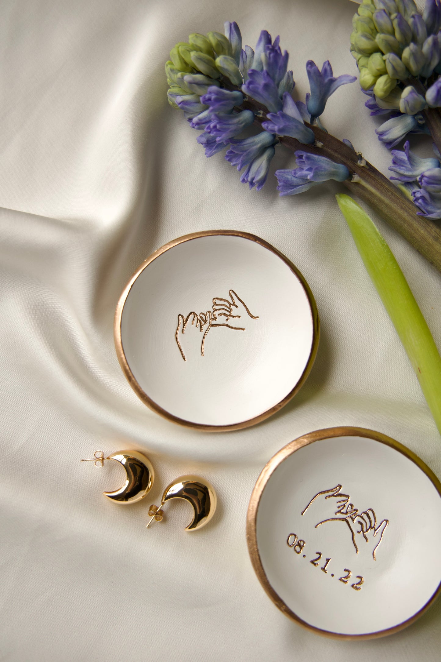 Personalized Ring Dish | Classic Pinky Promise