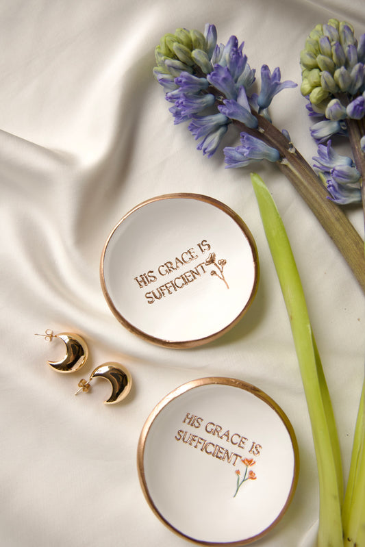 Ring Dish | His Grace is Sufficient