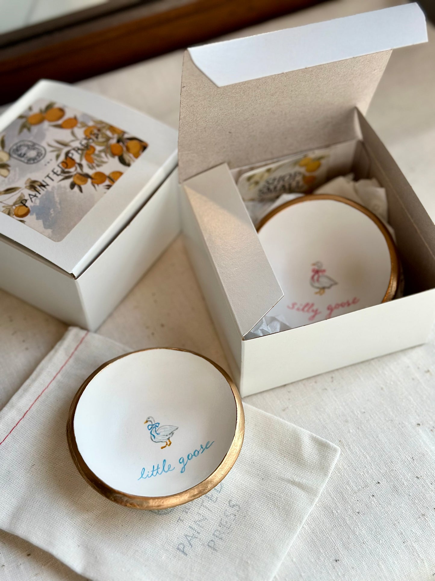 Personalized Ring Dish | Little Goose