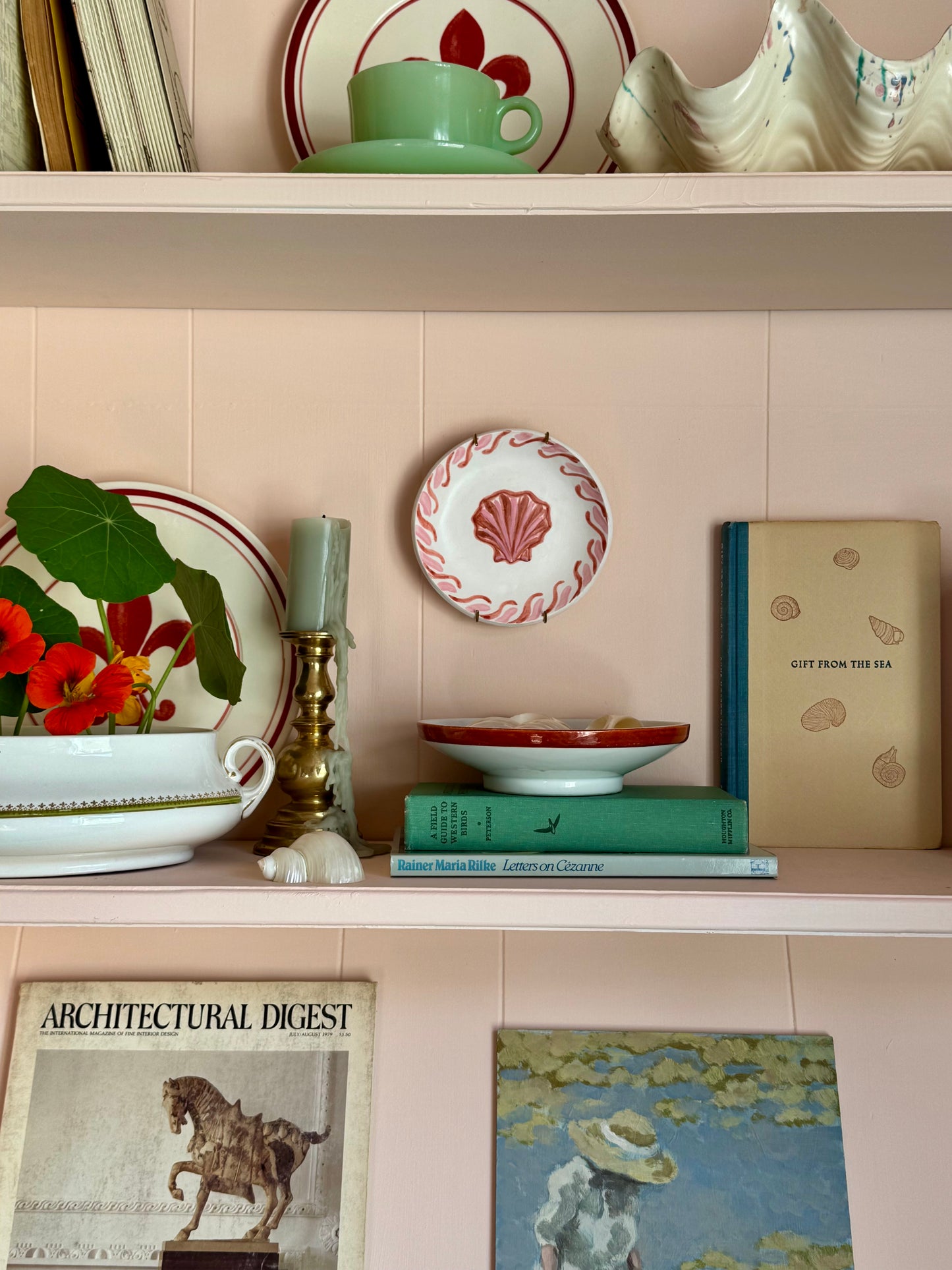 Decorative Wall Plate | Seashell