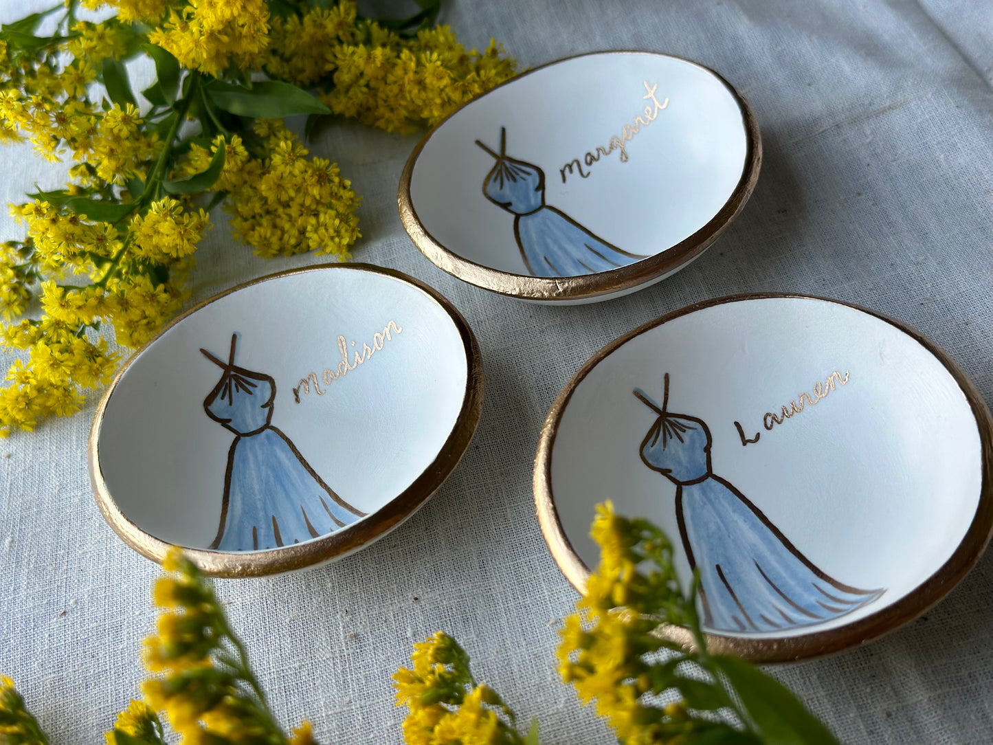 Personalized Ring Dish | Bridesmaid Dress