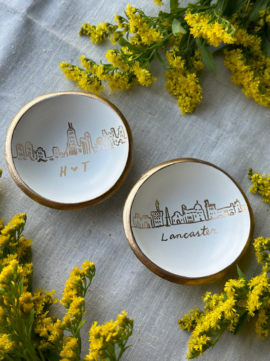 Personalized Ring Dish | Skylines & Buildings