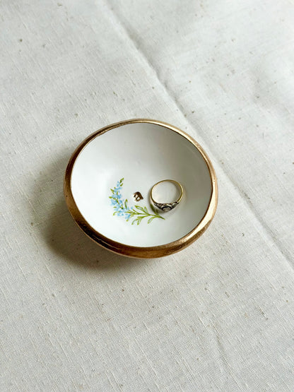 Personalized Ring Dish | Birth Month Flower