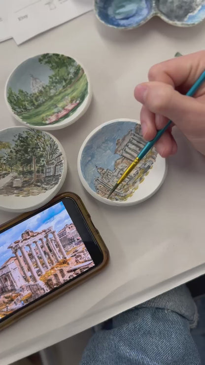 Personalized Ring Dish | Custom Illustration